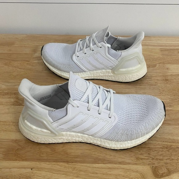 Adidas All White Ultra Boost Sneakers, Women's Size 7.5 - Picture 8 of 10